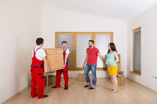 Residential removals service for a Falconwood property
