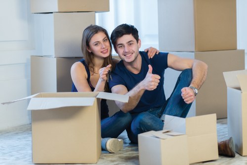Careful moving support for a flat move in Falconwood