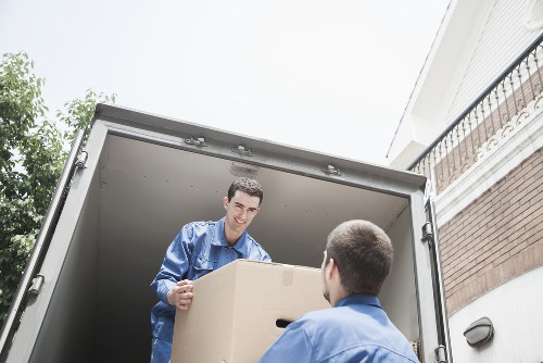 Falconwood removals team planning access and parking for a home move