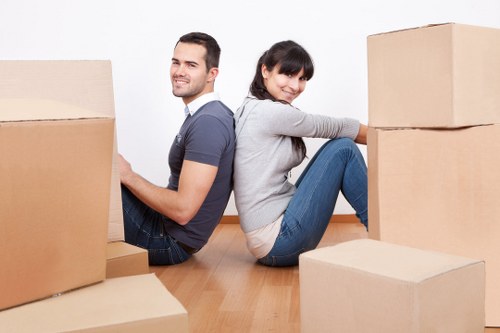 Professional packing and loading for house moves in Falconwood