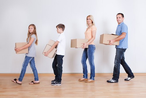 Careful handling of household furniture during a move