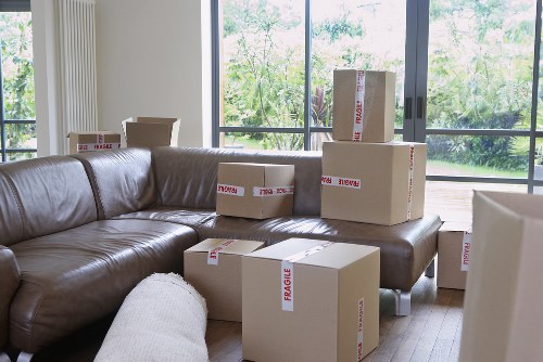 Falconwood van service loading furniture for transport